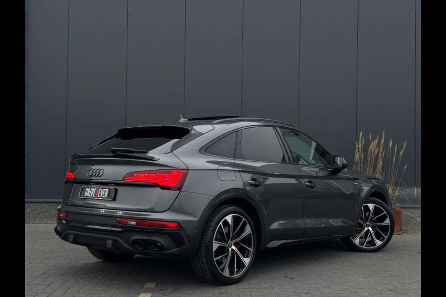 Audi Q5 Sportback 50 TFSI e S ed Comp. BTW FULL PANO 360 CAMERA NAVI LED LEDER