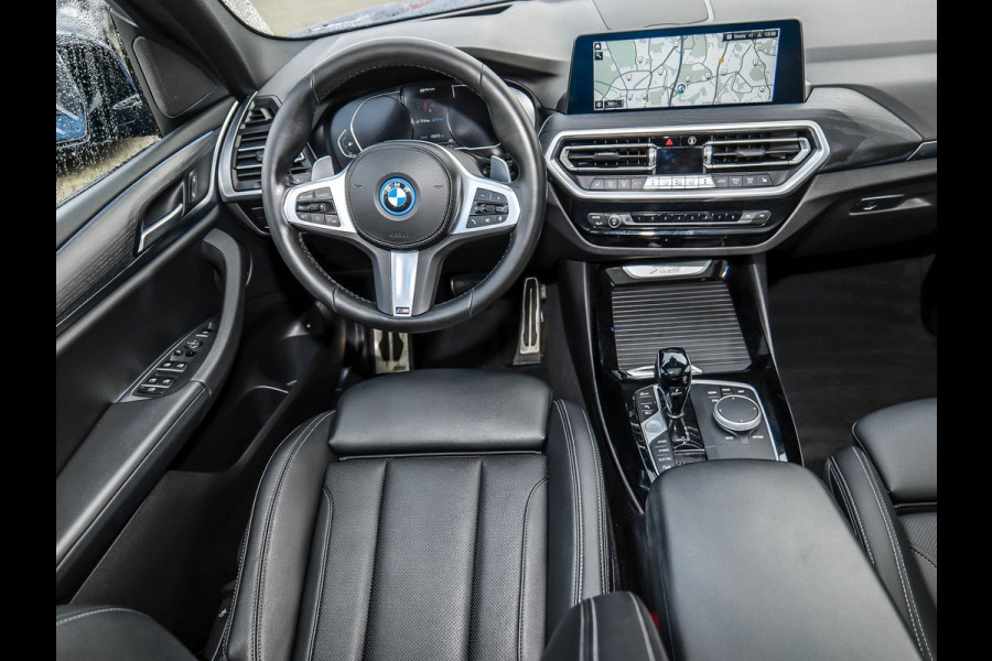 BMW X3 xDrive30e M-SPORT ** LASER, LEDER, NAVI+, HuD, PANORAMA, 21-inch LMV, KEYLESS ** 1e EIG - UNFALLFREI ** ** INFORMEER OOK NAAR ONZE AANTREKKELIJKE FINANCIAL-LEASE TARIEVEN **