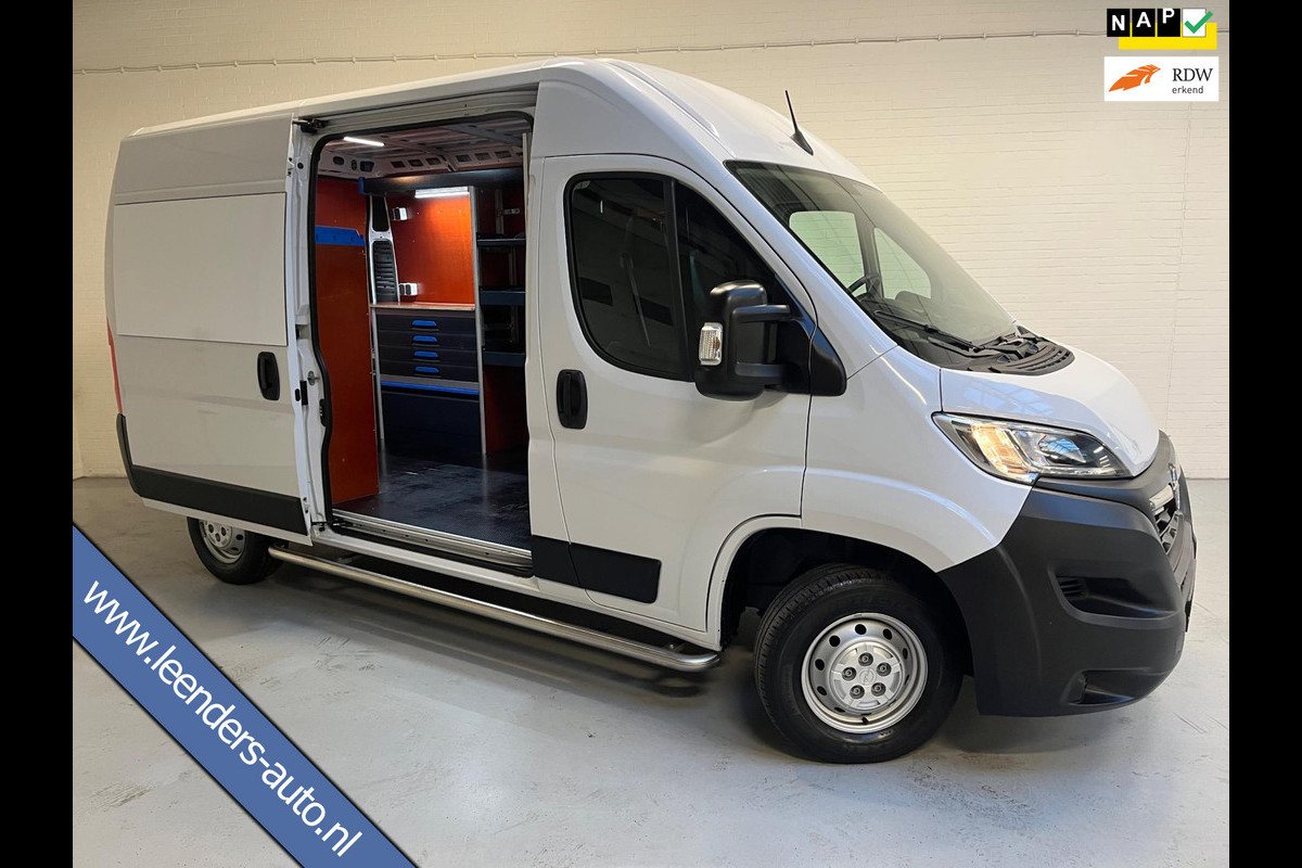 Opel Movano Servicewagen 2.2D 140pk euro6 L2H2 Edition 3Persoons Sortimo Inrichting, Trekhaak, Nederlandse bus! RIJKLAARPRIJS!