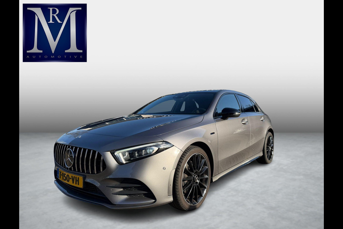 Mercedes-Benz A-Klasse 250 e Business Solution AMG Limited BOMVOL! | PANO | BURMESTER| MEMORY STOELEN| ELEK. TREKHAAK| ADAP. CRUISE/ DISTRONIC | SFEERVERLICHTING | All season banden |