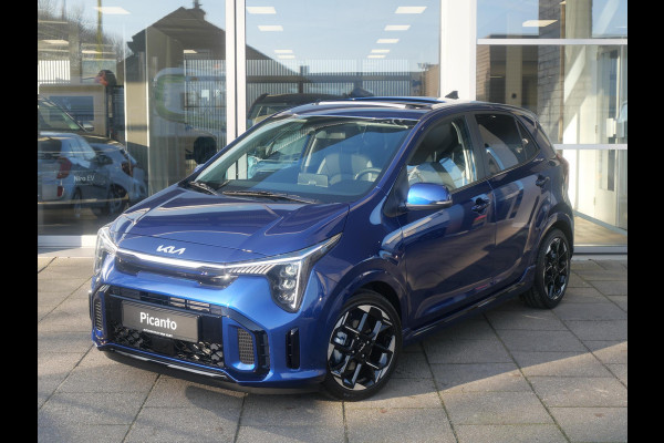 Kia Picanto 1.0 GDi GT-Line | Schuif/kantel | Navi | Stoel/stuurverwarming | Carplay | Camera