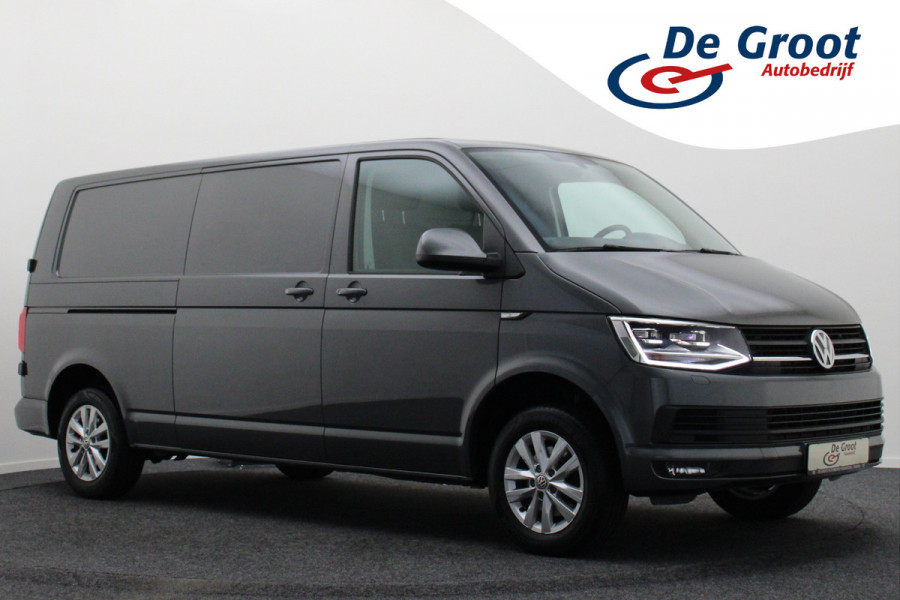 Volkswagen Transporter 2.0 TDI DSG 150 PK L2H1 2x Schuifdeur, Airco, Cruise, Camera, Apple Carplay, LED, Trekhaak, 16''
