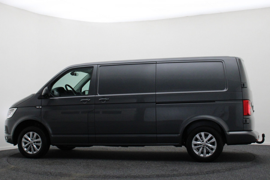 Volkswagen Transporter 2.0 TDI DSG 150 PK L2H1 2x Schuifdeur, Airco, Cruise, Camera, Apple Carplay, LED, Trekhaak, 16''