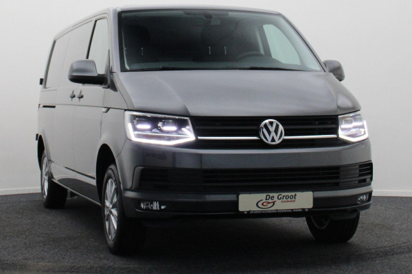 Volkswagen Transporter 2.0 TDI DSG 150 PK L2H1 2x Schuifdeur, Airco, Cruise, Camera, Apple Carplay, LED, Trekhaak, 16''