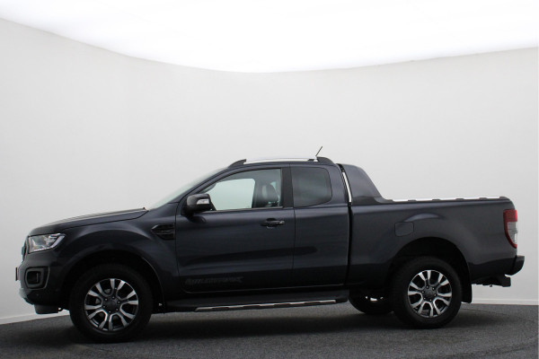 Ford Ranger 2.0 EcoBlue Wildtrak Supercab Leer, ACC, Camera, Apple Carplay, Verwarmde Voorruit, Trekhaak 3500KG