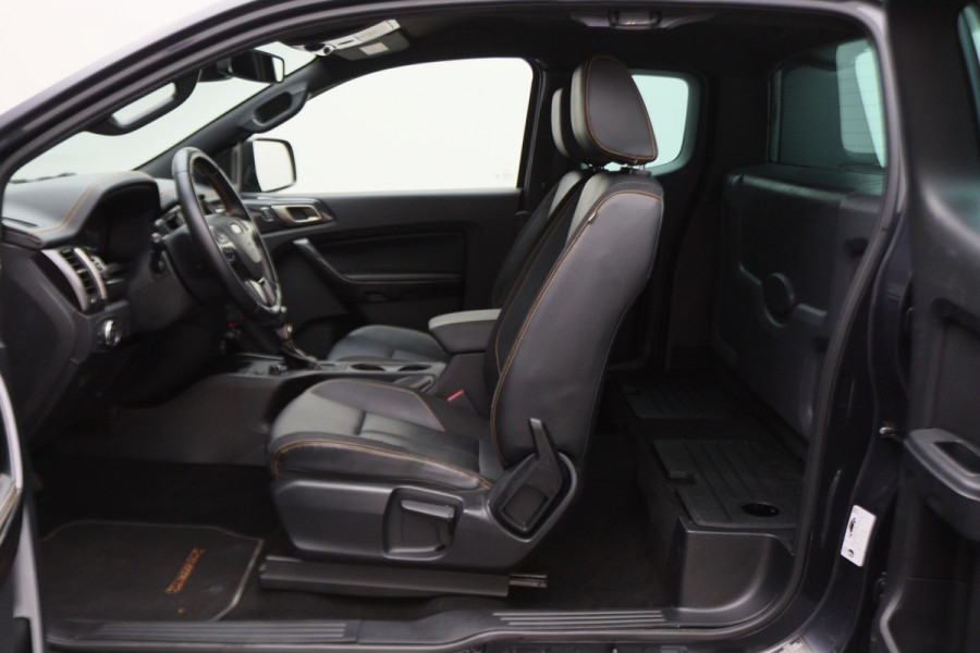 Ford Ranger 2.0 EcoBlue Wildtrak Supercab Leer, ACC, Camera, Apple Carplay, Verwarmde Voorruit, Trekhaak 3500KG