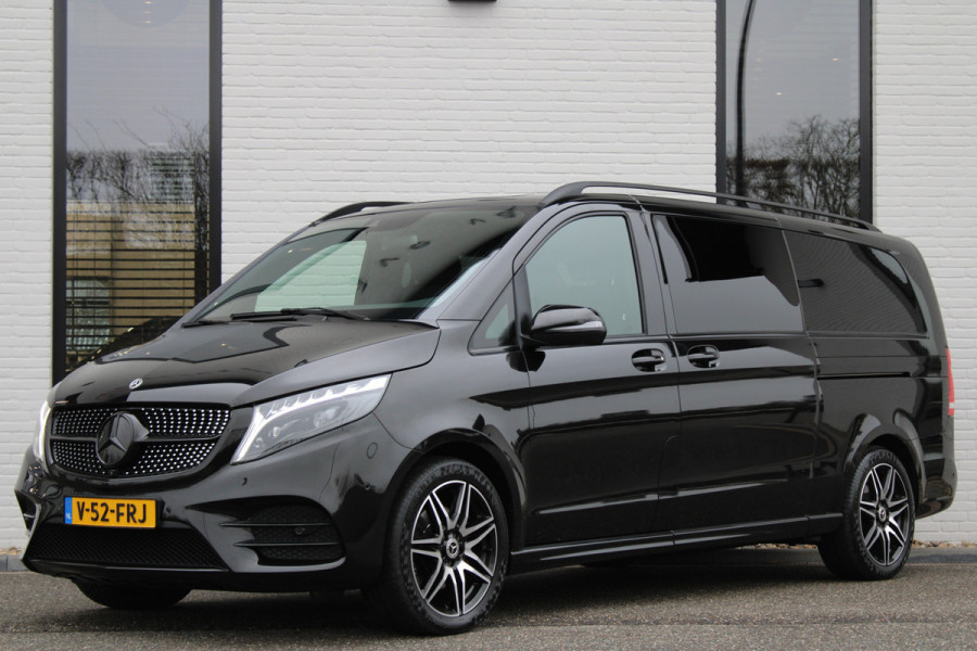Mercedes-Benz V-Klasse 300d / XXL / DC / AMG / Luchtvering / 2x Elec Schuifd / Night Pakket / 360 Cam / Burmester / Vol Opties.
