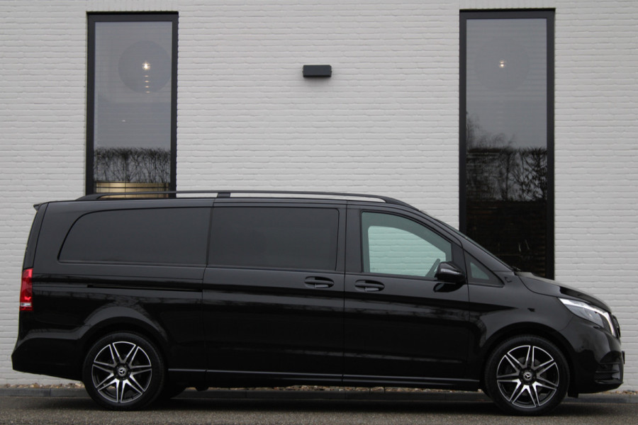 Mercedes-Benz V-Klasse 300d / XXL / DC / AMG / Luchtvering / 2x Elec Schuifd / Night Pakket / 360 Cam / Burmester / Vol Opties.