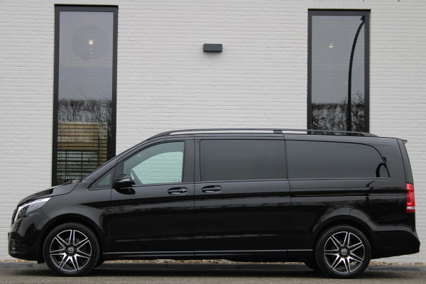 Mercedes-Benz V-Klasse 300d / XXL / DC / AMG / Luchtvering / 2x Elec Schuifd / Night Pakket / 360 Cam / Burmester / Vol Opties.