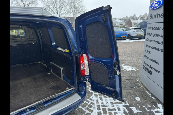 Peugeot Partner 1.5 BlueHDI Asphalt Long | SCI | 130pk Automaat | Adaptieve Cruise |  Side bars | Stoelverwarming | 3 zits | Vooruitverwarming | Lichtmetaal