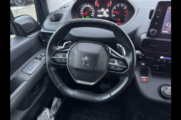 Peugeot Partner 1.5 BlueHDI Asphalt Long | SCI | 130pk Automaat | Adaptieve Cruise |  Side bars | Stoelverwarming | 3 zits | Vooruitverwarming | Lichtmetaal