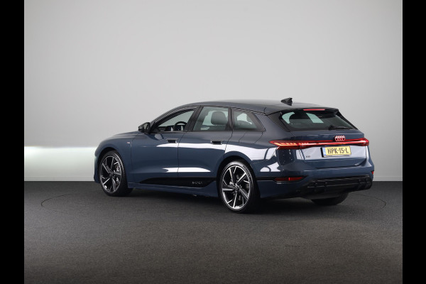 Audi A6 Avant e-tron Advanced edition performance 100 kWh 367 pk | Navigatie | Warmtepomp | Parkeersensoren (Park assist) | Rondomzicht camera | Elektr. voorstoelen | Stoelverwarming v/a | Matrix LED |