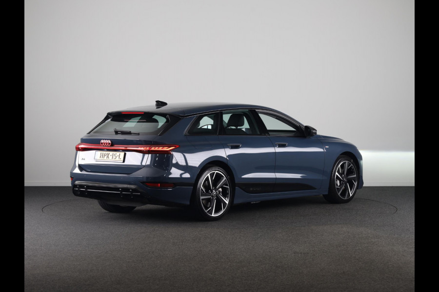 Audi A6 Avant e-tron Advanced edition performance 100 kWh 367 pk | Navigatie | Warmtepomp | Parkeersensoren (Park assist) | Rondomzicht camera | Elektr. voorstoelen | Stoelverwarming v/a | Matrix LED |