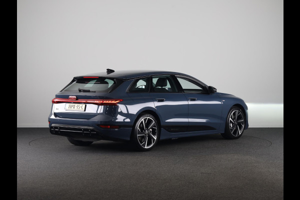 Audi A6 Avant e-tron Advanced edition performance 100 kWh 367 pk | Navigatie | Warmtepomp | Parkeersensoren (Park assist) | Rondomzicht camera | Elektr. voorstoelen | Stoelverwarming v/a | Matrix LED |