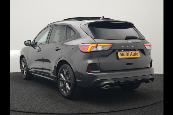 Ford Kuga 1.5 EcoBoost ST-Line 150pk Dealer O.H. | 1800kg Trekgewicht | Trekhaak Af Fabriek | Panodak | Adaptive Cruise | 360 Camera | Sportstoelen & Stuur Verwarmd | Apple Carplay | Keyless | Virtual | Blis | Navigatie | DAB |
