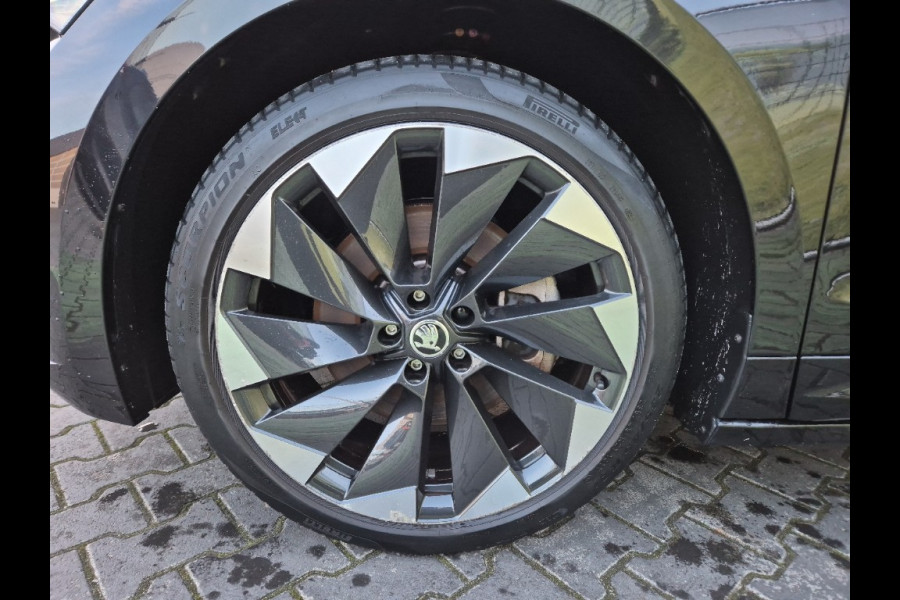 Škoda ENYAQ iV 80 Sportline soh 93% Stoelverw Warmptepomp Virtual Cam Carplay
