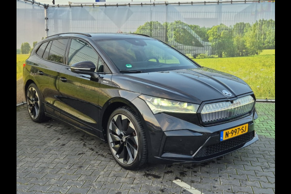 Škoda ENYAQ iV 80 Sportline soh 93% Stoelverw Warmptepomp Virtual Cam Carplay