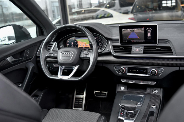 Audi Q5 50 TFSI e quattro S edition. Pano, Carbon, Sfeer, Camera, Virtual, Keyless, Matrix, 22'', Trekhaak!