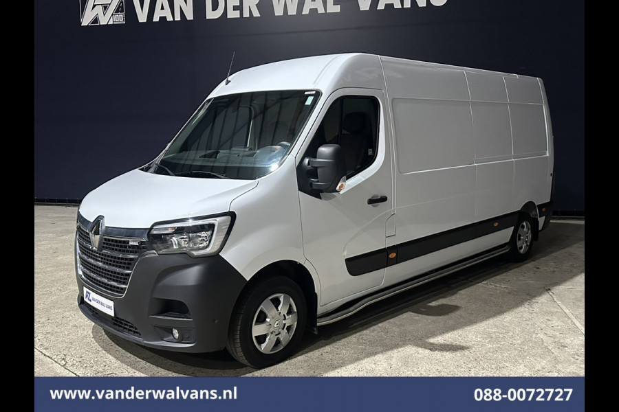 Renault Master 2.3 dCi 136pk L3H2 Euro6 Airco | Navigatie | Camera | Leder | Cruisecontrol | LED | Omvormer Sidebars, Parkeersensoren, Bijrijdersbank