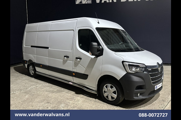 Renault Master 2.3 dCi 136pk L3H2 Euro6 Airco | Navigatie | Camera | Leder | Cruisecontrol | LED | Omvormer Sidebars, Parkeersensoren, Bijrijdersbank