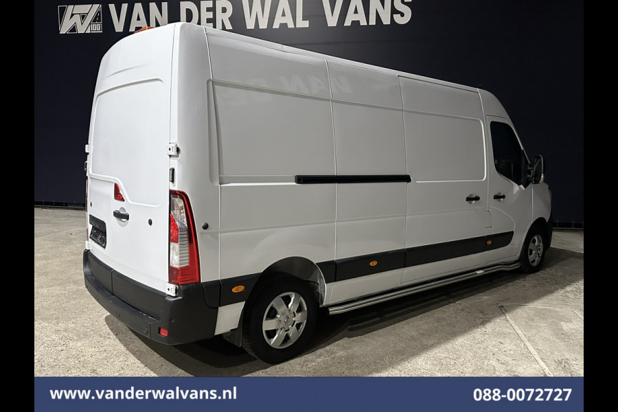 Renault Master 2.3 dCi 136pk L3H2 Euro6 Airco | Navigatie | Camera | Leder | Cruisecontrol | LED | Omvormer Sidebars, Parkeersensoren, Bijrijdersbank