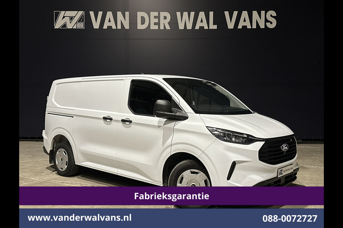 Ford Transit Custom 2.0 TDCI 111pk L1H1 Fabrieksgarantie Euro6 Airco | Camera | Apple Carplay | LED | Cruisecontrol Parkeersensoren, Android Auto, Verwarmde voorruit, Bijrijdersbank