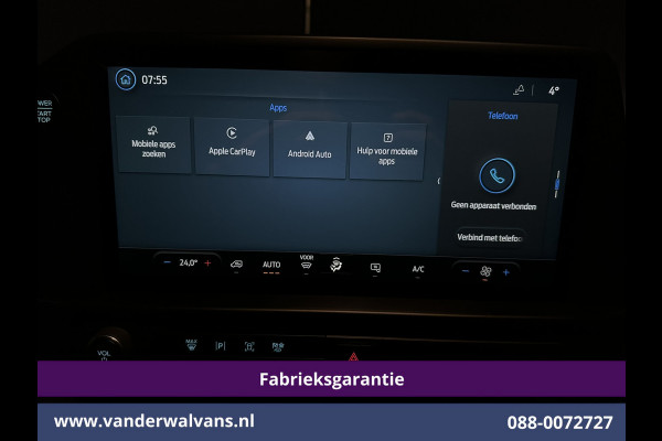 Ford Transit Custom 2.0 TDCI 111pk L1H1 Fabrieksgarantie Euro6 Airco | Camera | Apple Carplay | LED | Cruisecontrol Parkeersensoren, Android Auto, Verwarmde voorruit, Bijrijdersbank