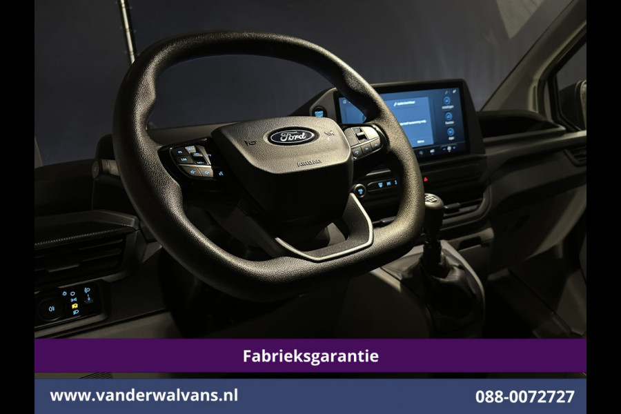 Ford Transit Custom 2.0 TDCI 111pk L1H1 Fabrieksgarantie Euro6 Airco | Camera | Apple Carplay | LED | Cruisecontrol Parkeersensoren, Android Auto, Verwarmde voorruit, Bijrijdersbank
