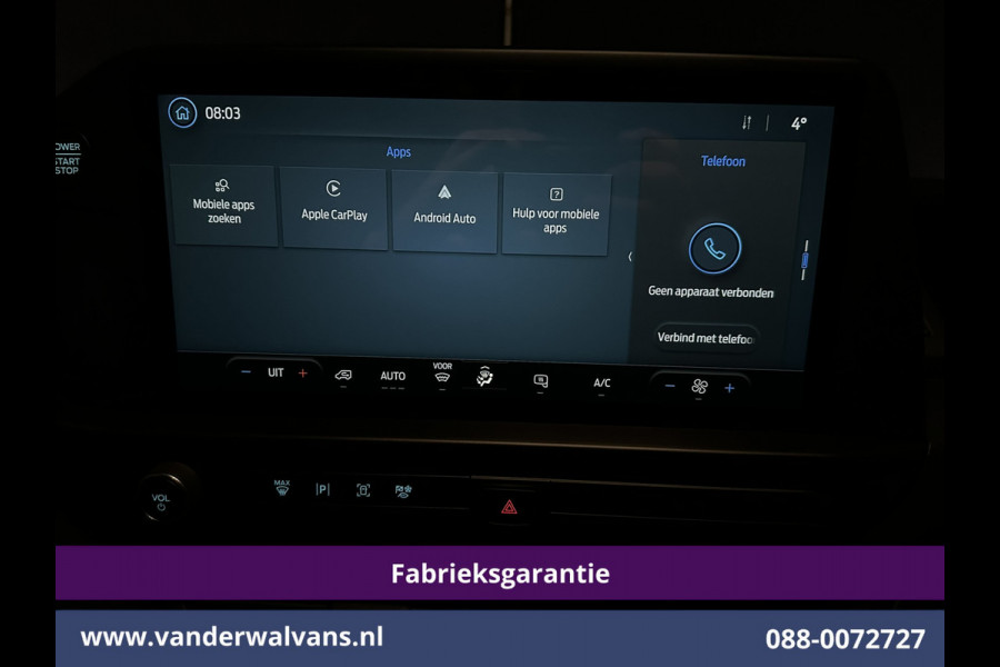 Ford Transit Custom 2.0 TDCI L1H1 Fabrieksgarantie Euro6 Airco | Camera | LED | Apple Carplay | Cruisecontrol Android Auto, Verwarmde voorruit, Parkeersensoren, Bijrijdersbank
