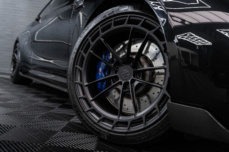 BMW 2 Serie Coupé M2 DCT | NOVA PERFORMANCE 19 INCH CUSTOM WHEELS | CS STOELEN | CS STUUR | CARBON INTERIEUR EN EXTERIEUR| voorzien van Target Blu Eye 2 en Laser Track Flare