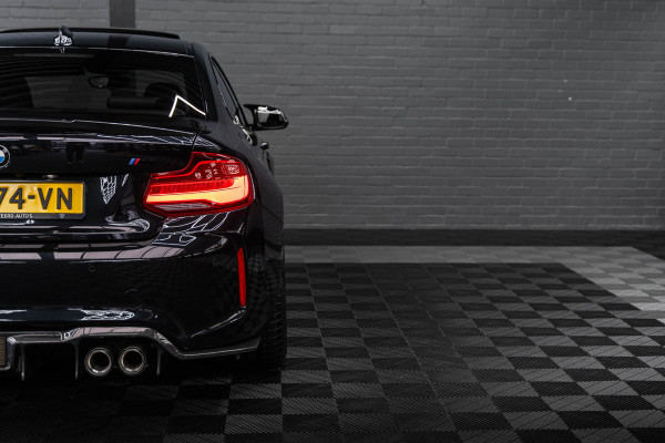 BMW 2 Serie Coupé M2 DCT | NOVA PERFORMANCE 19 INCH CUSTOM WHEELS | CS STOELEN | CS STUUR | CARBON INTERIEUR EN EXTERIEUR| voorzien van Target Blu Eye 2 en Laser Track Flare