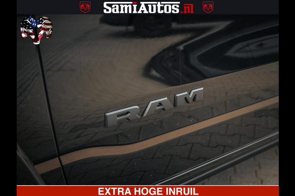 Dodge Ram 1500 Limited Night H.O 540HP 706Nm | Massage + Full Option | De Meest Luxe en Volle Pick-Up in zijn Klasse | Comfortabele Dubbele Cabine met Royale 5 Zitplaatsen | BPM vrij | Nu Leverbaar uit Voorraad | Voorraad Nr 2353 - 5412