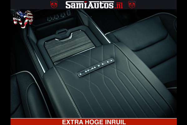 Dodge Ram 1500 Limited Night H.O 540HP 706Nm | Massage + Full Option | De Meest Luxe en Volle Pick-Up in zijn Klasse | Comfortabele Dubbele Cabine met Royale 5 Zitplaatsen | BPM vrij | Nu Leverbaar uit Voorraad | Voorraad Nr 2353 - 5412