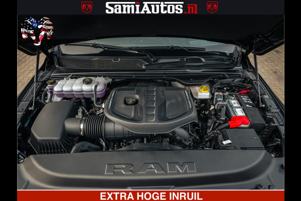 Dodge Ram 1500 Limited Night H.O 540HP 706Nm | Massage + Full Option | De Meest Luxe en Volle Pick-Up in zijn Klasse | Comfortabele Dubbele Cabine met Royale 5 Zitplaatsen | BPM vrij | Nu Leverbaar uit Voorraad | Voorraad Nr 2353 - 5412
