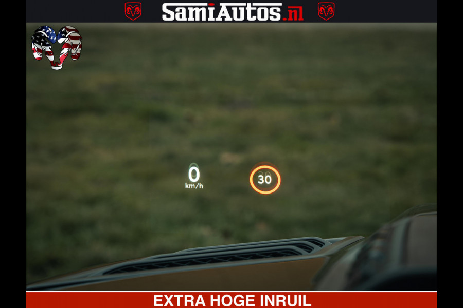 Dodge Ram 1500 Limited Night H.O 540HP 706Nm | Massage + Full Option | De Meest Luxe en Volle Pick-Up in zijn Klasse | Comfortabele Dubbele Cabine met Royale 5 Zitplaatsen | BPM vrij | Nu Leverbaar uit Voorraad | Voorraad Nr 2353 - 5412