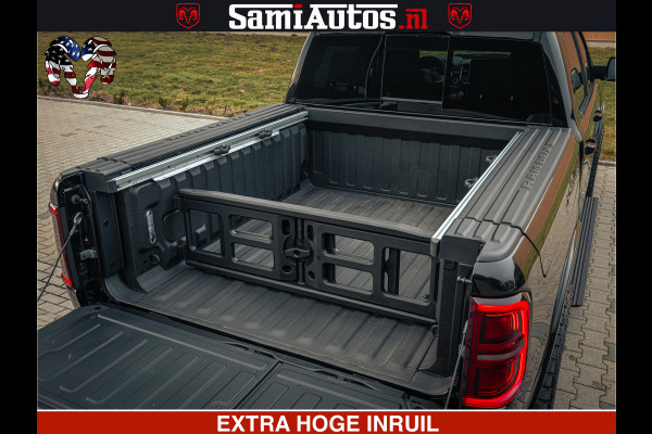 Dodge Ram 1500 Limited Night H.O 540HP 706Nm | Massage + Full Option | De Meest Luxe en Volle Pick-Up in zijn Klasse | Comfortabele Dubbele Cabine met Royale 5 Zitplaatsen | BPM vrij | Nu Leverbaar uit Voorraad | Voorraad Nr 2353 - 5412