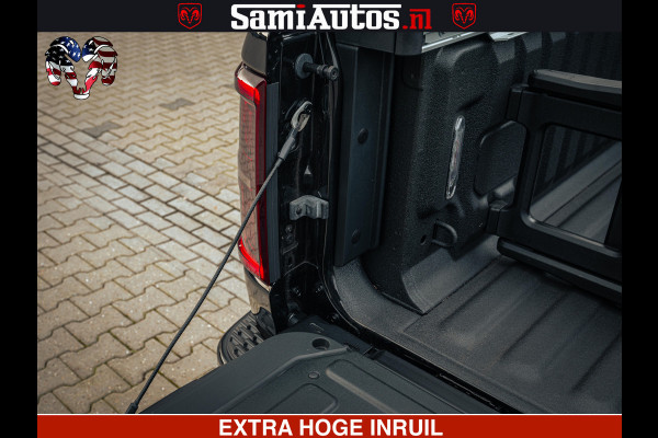 Dodge Ram 1500 Limited Night H.O 540HP 706Nm | Massage + Full Option | De Meest Luxe en Volle Pick-Up in zijn Klasse | Comfortabele Dubbele Cabine met Royale 5 Zitplaatsen | BPM vrij | Nu Leverbaar uit Voorraad | Voorraad Nr 2353 - 5412