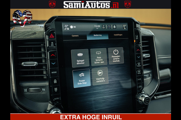 Dodge Ram 1500 Limited Night H.O 540HP 706Nm | Massage + Full Option | De Meest Luxe en Volle Pick-Up in zijn Klasse | Comfortabele Dubbele Cabine met Royale 5 Zitplaatsen | BPM vrij | Nu Leverbaar uit Voorraad | Voorraad Nr 2353 - 5412