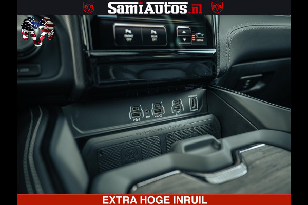 Dodge Ram 1500 Limited Night H.O 540HP 706Nm | Massage + Full Option | De Meest Luxe en Volle Pick-Up in zijn Klasse | Comfortabele Dubbele Cabine met Royale 5 Zitplaatsen | BPM vrij | Nu Leverbaar uit Voorraad | Voorraad Nr 2353 - 5412