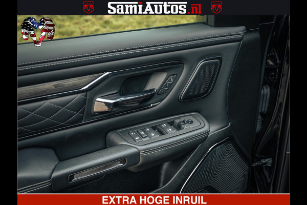 Dodge Ram 1500 Limited Night H.O 540HP 706Nm | Massage + Full Option | De Meest Luxe en Volle Pick-Up in zijn Klasse | Comfortabele Dubbele Cabine met Royale 5 Zitplaatsen | BPM vrij | Nu Leverbaar uit Voorraad | Voorraad Nr 2353 - 5412