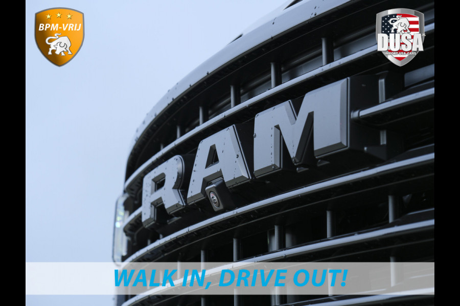 Dodge Ram 1500 | Laramie | Night | 3.0L I6 Hurricane | Crew Cab | 4X4 | | BPM-VRIJ | Niveau regeling | Passenger Display | Getoonde accessoires zijn verkrijgbaar tegen meerprijs