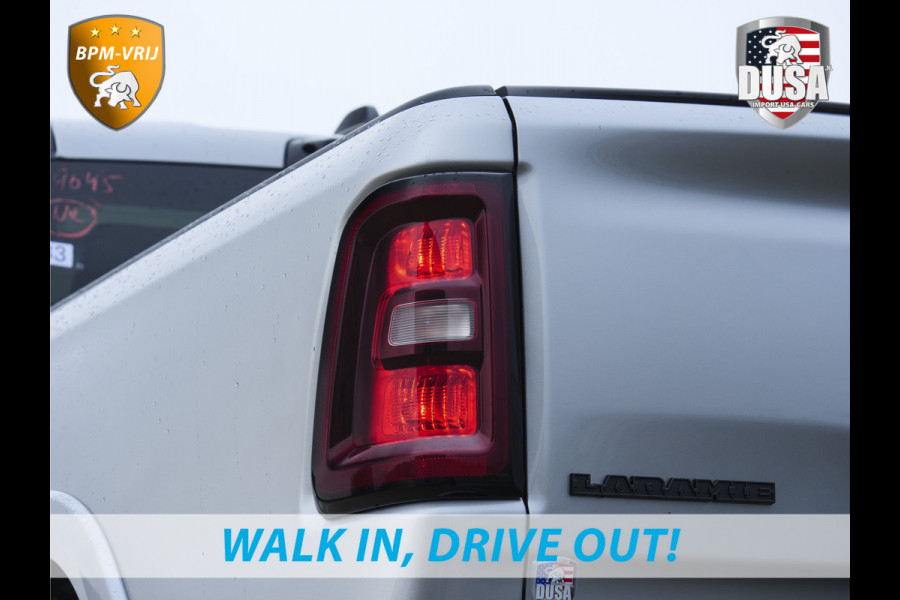 Dodge Ram 1500 | Laramie | Night | 3.0L I6 Hurricane | Crew Cab | 4X4 | | BPM-VRIJ | Niveau regeling | Passenger Display | Getoonde accessoires zijn verkrijgbaar tegen meerprijs