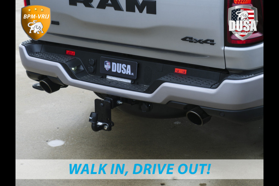 Dodge Ram 1500 | Laramie | Night | 3.0L I6 Hurricane | Crew Cab | 4X4 | | BPM-VRIJ | Niveau regeling | Passenger Display | Getoonde accessoires zijn verkrijgbaar tegen meerprijs
