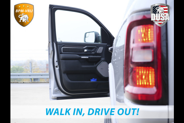 Dodge Ram 1500 | Laramie | Night | 3.0L I6 Hurricane | Crew Cab | 4X4 | | BPM-VRIJ | Niveau regeling | Passenger Display | Getoonde accessoires zijn verkrijgbaar tegen meerprijs