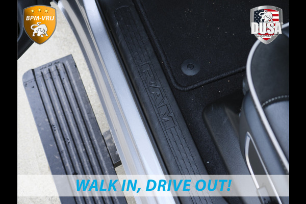 Dodge Ram 1500 | Laramie | Night | 3.0L I6 Hurricane | Crew Cab | 4X4 | | BPM-VRIJ | Niveau regeling | Passenger Display | Getoonde accessoires zijn verkrijgbaar tegen meerprijs