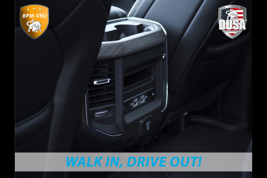 Dodge Ram 1500 | Laramie | Night | 3.0L I6 Hurricane | Crew Cab | 4X4 | | BPM-VRIJ | Niveau regeling | Passenger Display | Getoonde accessoires zijn verkrijgbaar tegen meerprijs