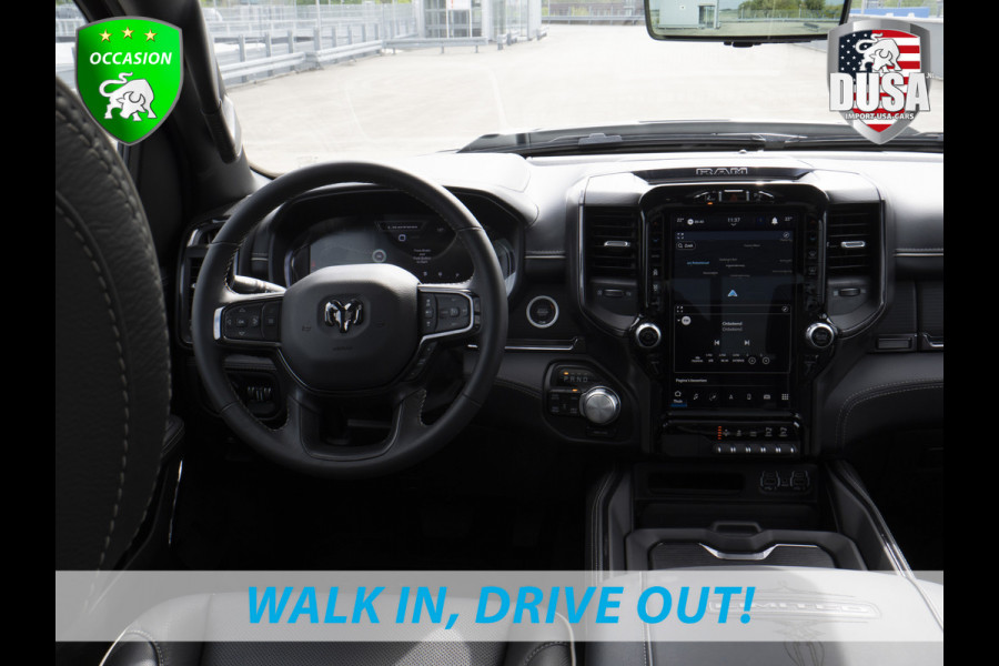 Dodge Ram | 1500 | Limited | 5.7 V8 | 4x4 | Crew Cab | Night Edition | HEMI | Panorama | Deksel | Full Nieuw binnen!