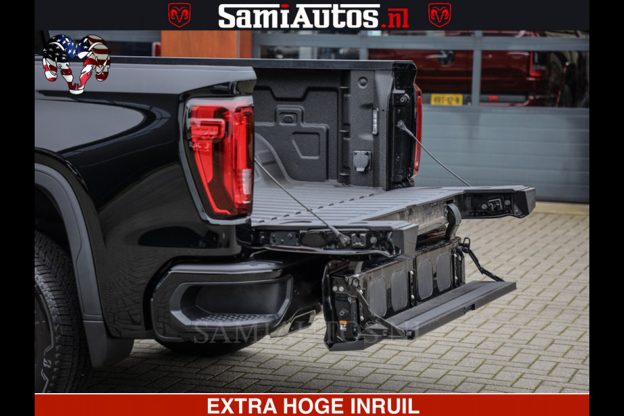 GMC Sierra Denali 6.2 V8 426PK | HUD | ALLE OPTIES | HEAD-UP | LANE ASSIST | 360 CAMERA | VIRTUAL COCKPIT | BLACK LEDER | DUBBELE CABINE | 5 PERSOONS | PICK UP | Voorraad Nr 2561 - 4234