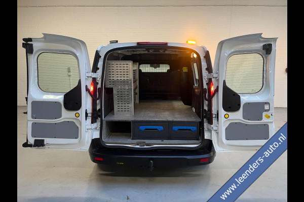 Ford Transit Connect Automaat Servicewagen 1.5 EcoBlue 100pk euro6 L1 Trend, Airco, Leder, Inrichting, Trekhaak, RIJKLAARPRIJS!