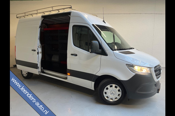Mercedes-Benz Sprinter Automaat 211 2.2 CDI L2H2 3Persoons, Imperiaal + Trap, Kast, M-BUX, Trekhaak, RIJKLAARPRIJS! NETTE BUS!